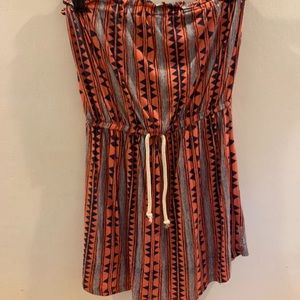 Strapless Billabong Mini Dress